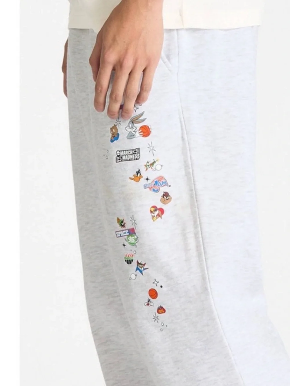 Champion NCAA Tune Squad Space Jam Sweatpants March Madness retail  $50